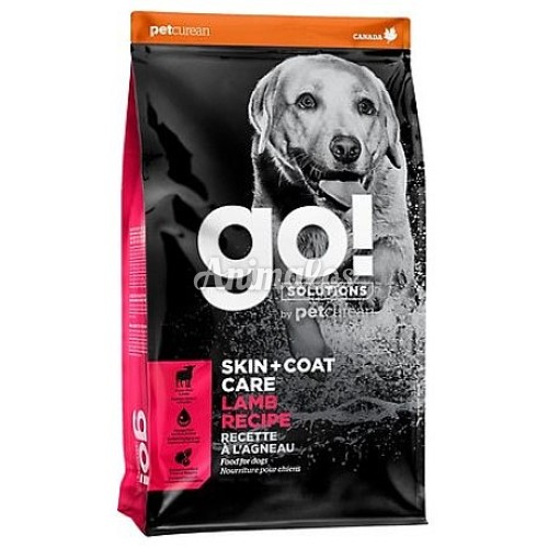 גו! כבש סקין + קואט מופחת דגנים 11.3 ק"ג לכלב